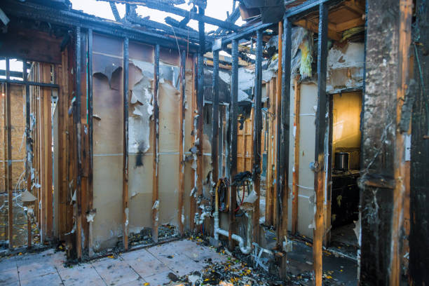 Professional Fire Damage Removal technician working in Mickleton, NJ